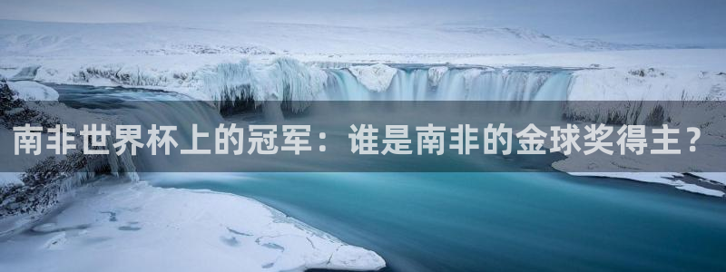 世界杯赛程时间表:南非世界杯上的冠军:谁是南非的金球奖得主?